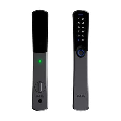 Fechadura Digital De Embutir Elsys ESF-DE6100I Samba, Biométrica, Wi-Fi, IP55, Entrada USB-C, Preto - 998903161340 Fechadura Digital De Embutir Elsys ESF-DE6100I Samba, Biométrica, Wi-Fi, IP55, Entrada USB-C, Preto - 998903161340