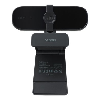 Webcam Rapoo C280 2K, com Autofoco, Microfone Profissional com Cancelamento de Ruído, Preto- C280 Webcam Rapoo C280 2K, com Autofoco, Microfone Profissional com Cancelamento de Ruído, Preto- C280