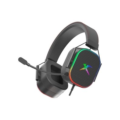 Headset Gamer Xtrike GH-606, Drivers 50mm, Conexão USB, Compatível com PS5/4, Xbox e PC, Preto - GH-606 Headset Gamer Xtrike GH-606, Drivers 50mm, Conexão USB, Compatível com PS5/4, Xbox e PC, Preto - GH-606