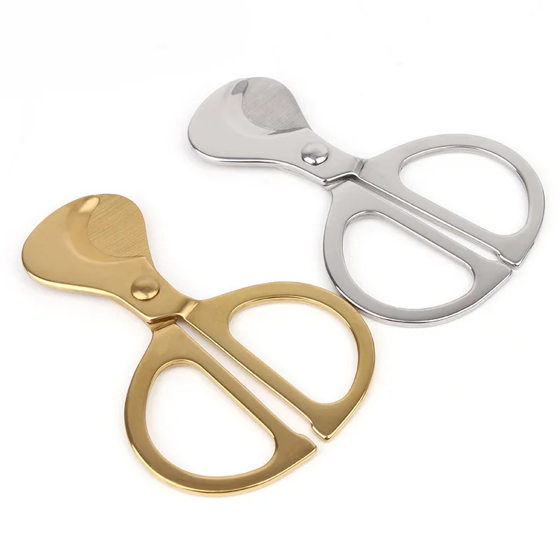 Handle Type Cigar Cutter Stainless Steel Cigar Scissors Simple Cigar Knife Household Smoking Tools ni616 Handle Type Cigar Cutter Stainless Steel Cigar Scissors Simple Cigar Knife Household Smoking Tools ni616
