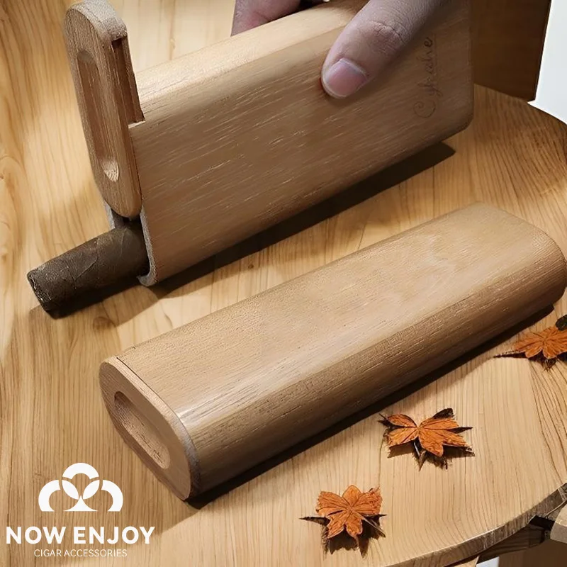 Portable Cigar Case Natural Cedar Wood Travel Tube Moisturize Slide Cover Design, Humidor Smoking Accessories Portable Cigar Case Natural Cedar Wood Travel Tube Moisturize Slide Cover Design, Humidor Smoking Accessories