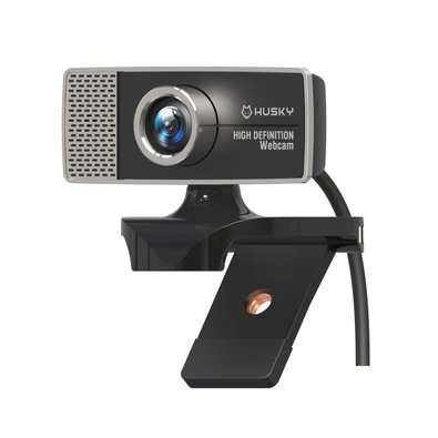 Webcam Husky Focus HD 720p, 30fps, Microfone Integrado, USB - HWE100 Webcam Husky Focus HD 720p, 30fps, Microfone Integrado, USB - HWE100