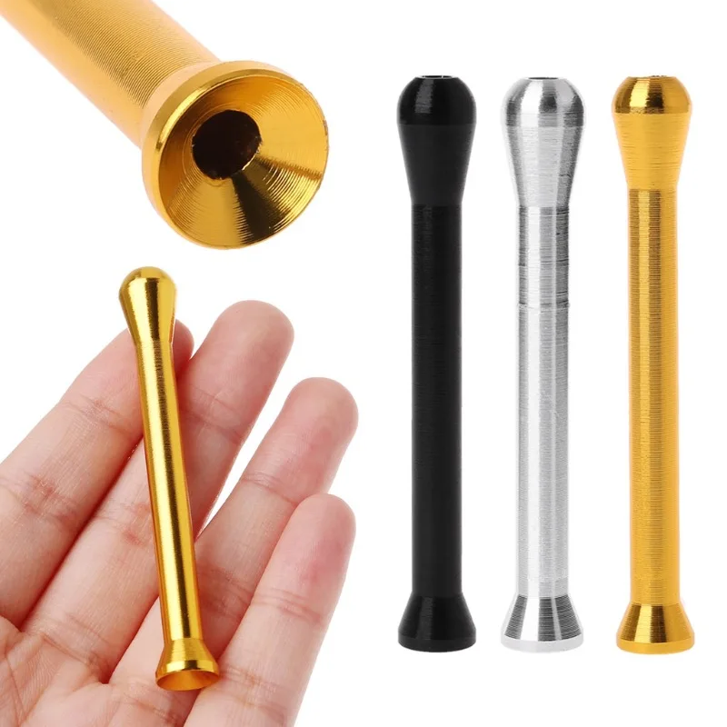 3PCS New Style mini High Quality Portable Snuff tube Aluminum Alloy Gold bar Shape Light-weight Snuff pipe Smoking Accessories 3PCS New Style mini High Quality Portable Snuff tube Aluminum Alloy Gold bar Shape Light-weight Snuff pipe Smoking Accessories