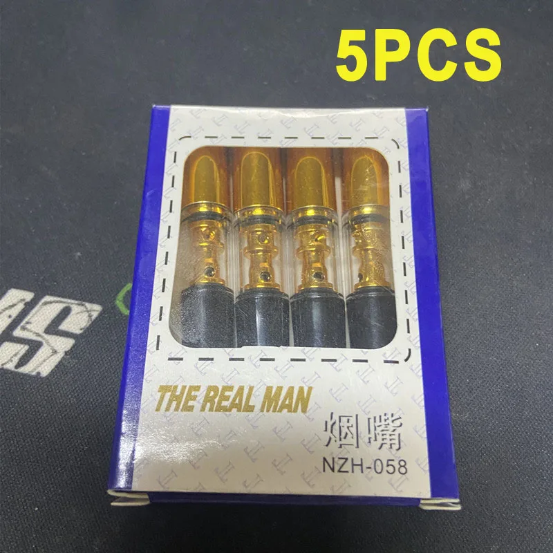 NZH-058 5PCS/Set Personal Cigarette Mouthpiece For Thick Thin 5.2/6/8mm Cigarette Filters Recirculating Smoking filter Men Gift NZH-058 5PCS/Set Personal Cigarette Mouthpiece For Thick Thin 5.2/6/8mm Cigarette Filters Recirculating Smoking filter Men Gift