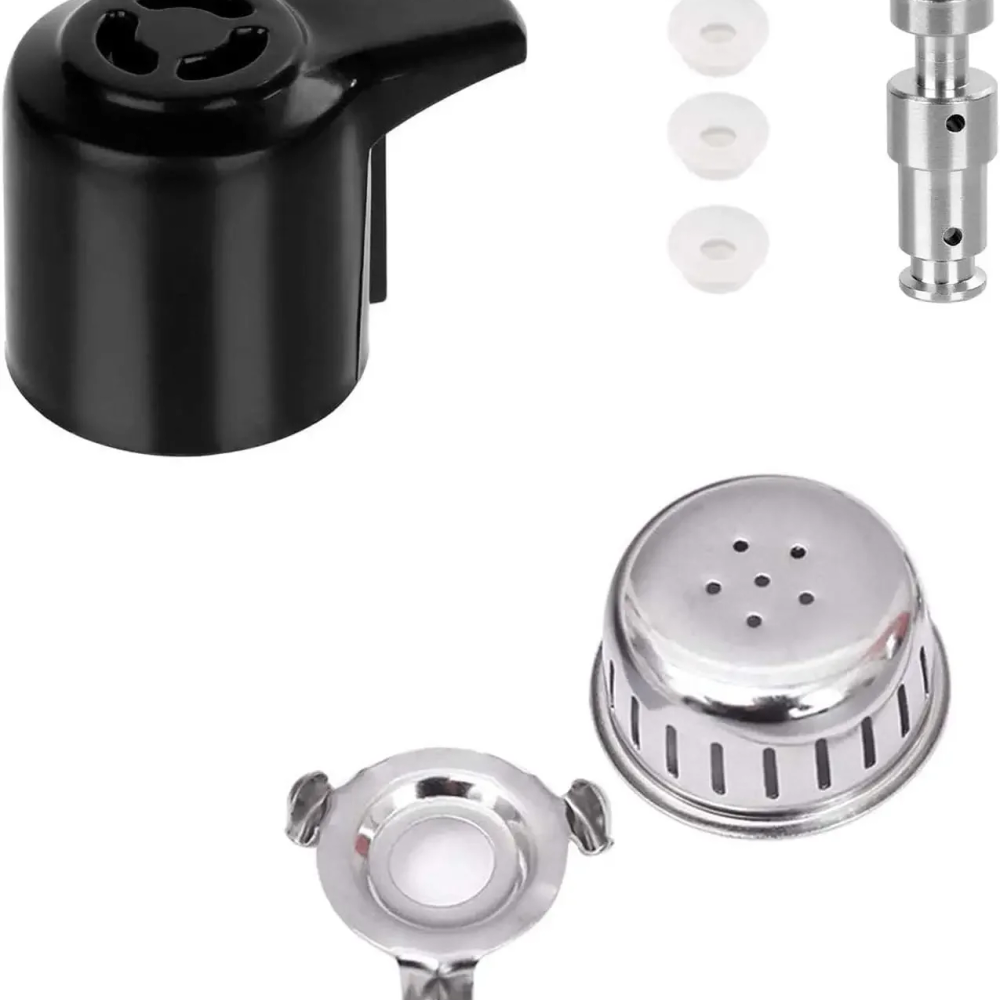 For Instant Pot Duo/Plus 3, 5, 6 quart steam release handle, original floating valve replacement parts, with 3 silicone covers For Instant Pot Duo/Plus 3, 5, 6 quart steam release handle, original floating valve replacement parts, with 3 silicone covers