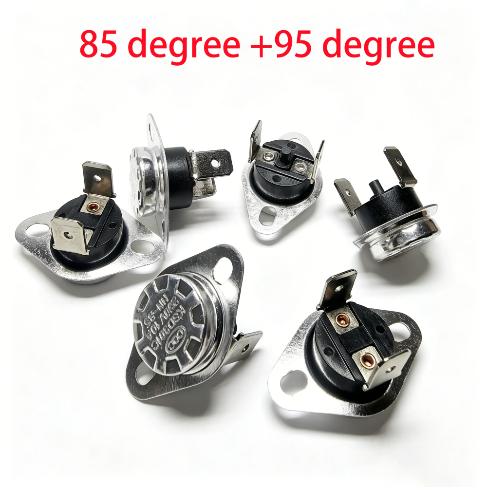3PCS/5PCS/10PCS Water dispenser thermostat KSD301 10A 250V 85 degree 95 degree heating tank anti dry burning protector