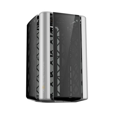 Gabinete Gamer Geometric Future Model 2, Mid Tower, ATX, Lateral em Vidro Temperado, Cinza - GEO-M2-GG Gabinete Gamer Geometric Future Model 2, Mid Tower, ATX, Lateral em Vidro Temperado, Cinza - GEO-M2-GG