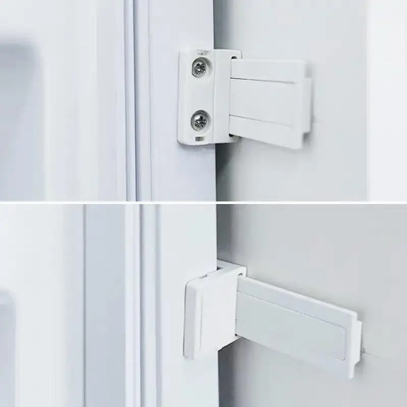1/4 Sets Refrigerator Door Sliding Guide For Electrolux/Siemens/ Built-in Fridge Door Slide Rail Mounting Kit