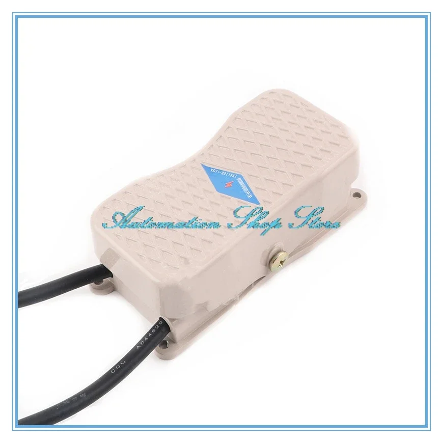 YDT1-20 101 Antislip Momentary Dual Action CNC Power Pedal Foot Switch AC 220V 15A IP62