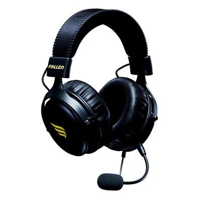 Headset Gamer Fallen Morcego V2, Drivers de 53mm, Conexão P3, Multiplataforma, Preto - HE00020 Headset Gamer Fallen Morcego V2, Drivers de 53mm, Conexão P3, Multiplataforma, Preto - HE00020