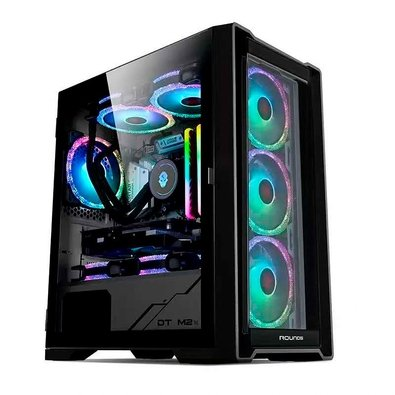 Gabinete Gamer Round5 Astra, Mini Tower, M-ATX, Lateral em Vidro, Preto - R5-ASTRA-B-2185 Gabinete Gamer Round5 Astra, Mini Tower, M-ATX, Lateral em Vidro, Preto - R5-ASTRA-B-2185