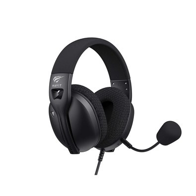 Headset Gamer Havit Fuxi H5D, RGB, Drivers de 50mm, P3, Multiplataforma, Preto - Fuxi-H5D Black Headset Gamer Havit Fuxi H5D, RGB, Drivers de 50mm, P3, Multiplataforma, Preto - Fuxi-H5D Black