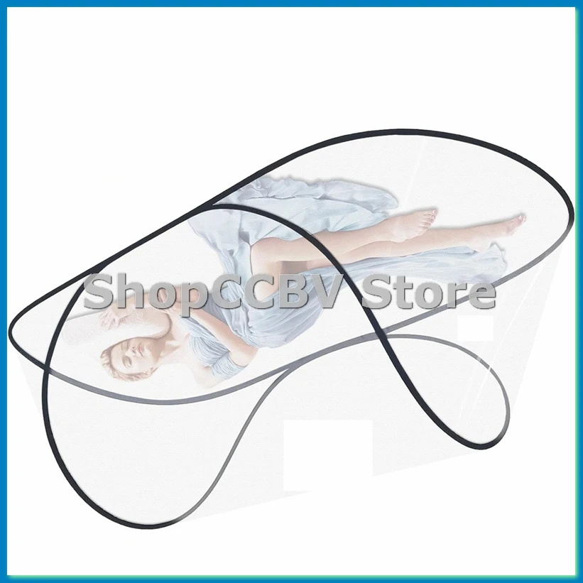 -Up Mosquito Net,Foldable Mosquito Net, Portable Camping Tent, Family Mosquito Net Bed for Bed, Camping,Travel,Indoor-A69M