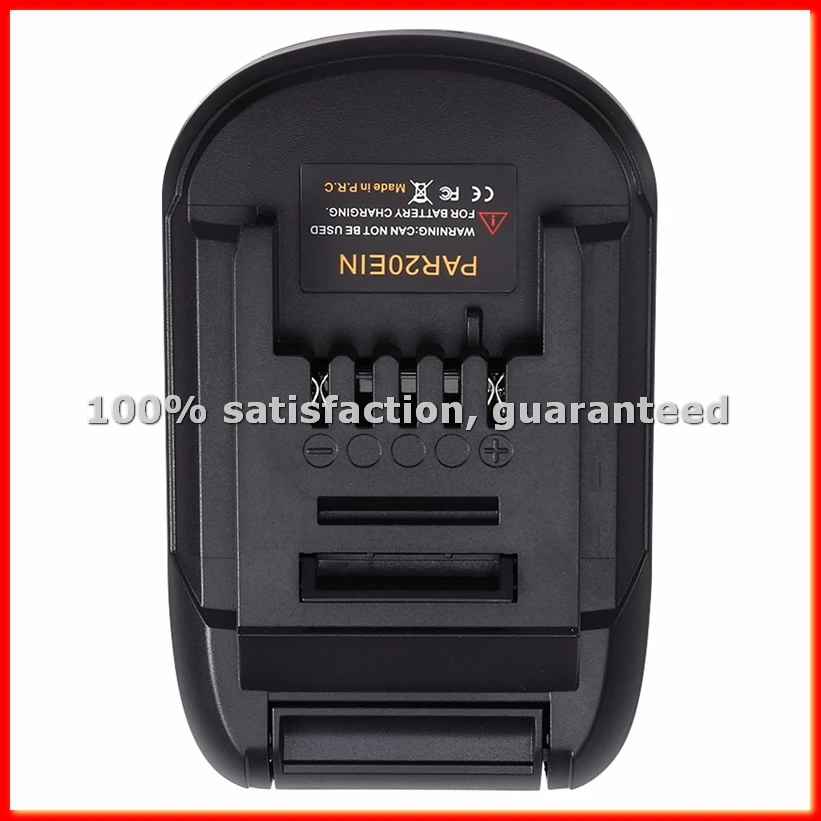 Battery Adapter for 20V Li-Ion Battery Converter to for 18V Li-Ion Battery Power Tools PAR20EIN-ABLM