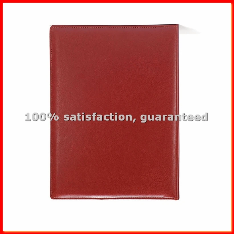 A4 Conference Folder Multifunctional Business Folder Leather Contract File Folders Filing Office Folder Chool Folder-ABAM