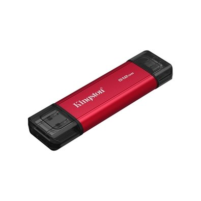 SSD Externo Portátil Kingston, 512GB, Dual USB-A/C, Leitura 1050 MB/s, Gravação 950 MB/s, USB 3.2 Gen 2 - SPSD/512GB SSD Externo Portátil Kingston, 512GB, Dual USB-A/C, Leitura 1050 MB/s, Gravação 950 MB/s, USB 3.2 Gen 2 - SPSD/512GB
