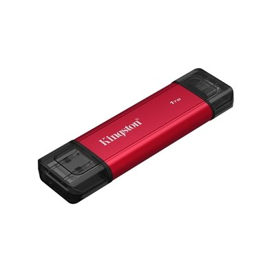 SSD Externo Portátil Kingston, 1TB, Dual USB-A/C, Leitura 1050 MB/s, Gravação 950 MB/s, USB 3.2 Gen 2 - SPSD/1TB SSD Externo Portátil Kingston, 1TB, Dual USB-A/C, Leitura 1050 MB/s, Gravação 950 MB/s, USB 3.2 Gen 2 - SPSD/1TB