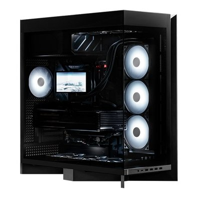 Gabinete Gamer TRYX Luca L70, Full-Tower, E-ATX, com Vidro Temperado, Preto, Sem Fonte - C-L700N-NN0H-G0K Gabinete Gamer TRYX Luca L70, Full-Tower, E-ATX, com Vidro Temperado, Preto, Sem Fonte - C-L700N-NN0H-G0K
