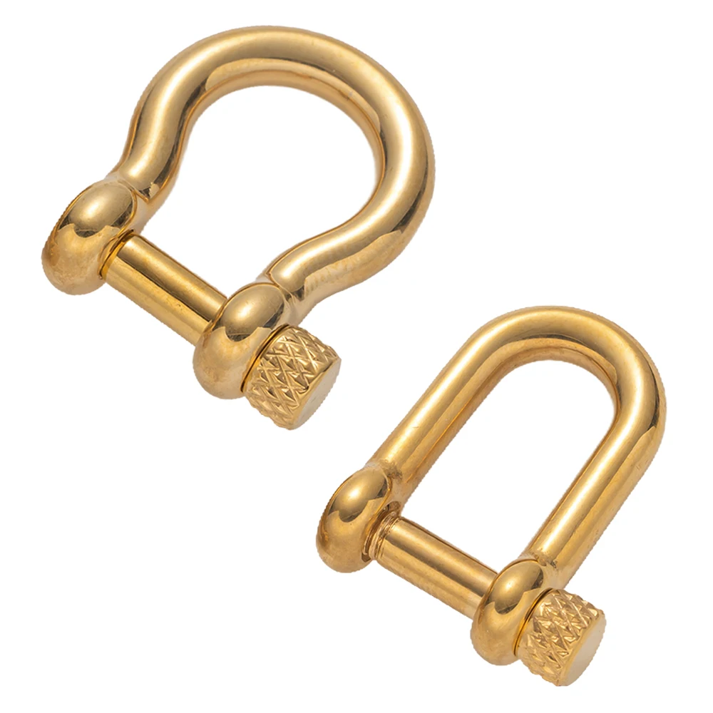 1pcs 304 Stainless Steel D-Ring Anchor Shackle Clasps Screw Lock Bow Horseshoe Buckle for DIY Bracelets Purse Jewelry Making 1pcs 304 Stainless Steel D-Ring Anchor Shackle Clasps Screw Lock Bow Horseshoe Buckle for DIY Bracelets Purse Jewelry Making
