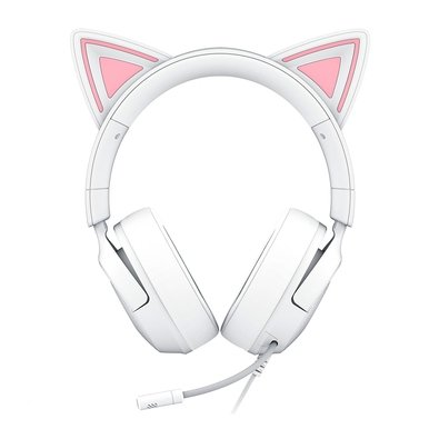 Headset Gamer Razer Kraken Kitty V3 X, RGB Chroma, Iluminação nas Orelhas, USB, Branco - RZ04-05350300 Headset Gamer Razer Kraken Kitty V3 X, RGB Chroma, Iluminação nas Orelhas, USB, Branco - RZ04-05350300
