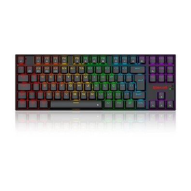 Teclado Mecânico Gamer Redragon Kumara Elite, Rainbow, Switch Brown, Tipo-C, ABNT2, Preto - K552-KRS (PT-BROWN)