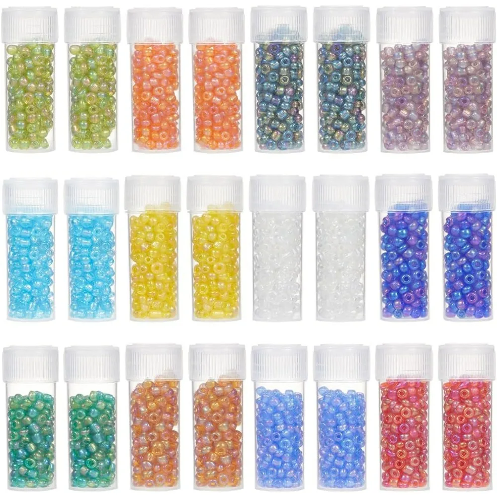 120G Glass Seed Bead 8/0 Glass Seed Beads Transparent Round Seed Bead 3mm Small Pony Beads Mini Glass Beads Loose Spacer Beads 120G Glass Seed Bead 8/0 Glass Seed Beads Transparent Round Seed Bead 3mm Small Pony Beads Mini Glass Beads Loose Spacer Beads