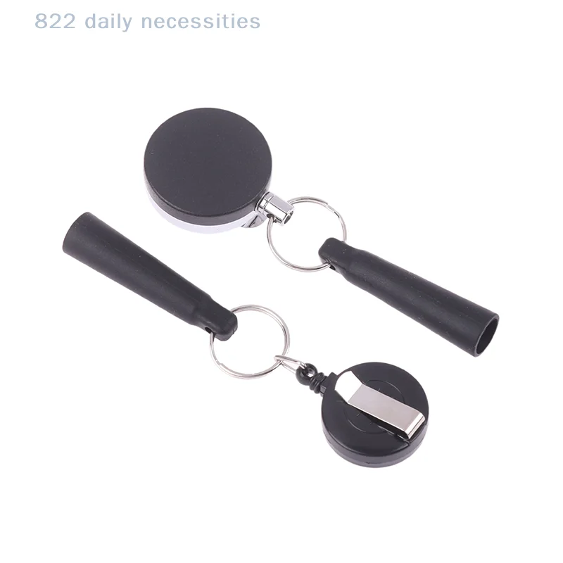 Retractable Pen Cap Pull Keychain Holder Reel Carpenter Pencils Anti Lost Rope Camping Heavy Duty Key Ring Chain Belt Clip Retractable Pen Cap Pull Keychain Holder Reel Carpenter Pencils Anti Lost Rope Camping Heavy Duty Key Ring Chain Belt Clip