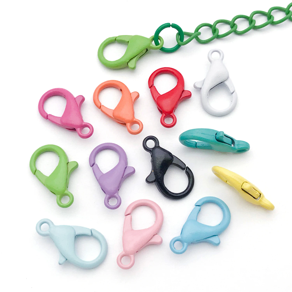 50pcs 8*14mm Zinc Alloy Lobster Clasp Claw Clasps Keychains for DIY Bracelets Necklaces Earrings Jewelry Making Accessories 50pcs 8*14mm Zinc Alloy Lobster Clasp Claw Clasps Keychains for DIY Bracelets Necklaces Earrings Jewelry Making Accessories