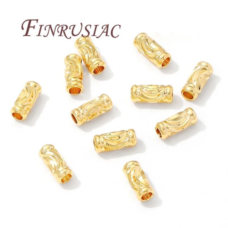 3mm*7mm Tube Beads Spacer Beads 18K Gold Plated Separators For Beads,DIY Jewelry Making Supplies,Necklace/Bracelets Accessories 3mm*7mm Tube Beads Spacer Beads 18K Gold Plated Separators For Beads,DIY Jewelry Making Supplies,Necklace/Bracelets Accessories
