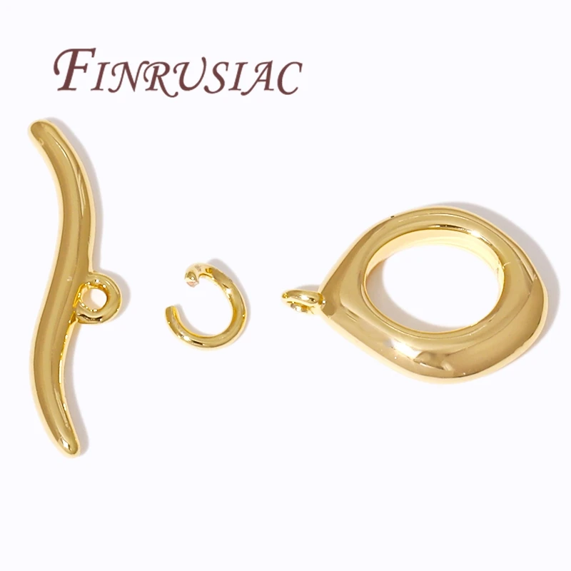 18K Gold Plated OT Toggle Clasp For Jewelry,Bracelets Clasps Connectors,DIY Accessories,Necklace Clasp Findings 18K Gold Plated OT Toggle Clasp For Jewelry,Bracelets Clasps Connectors,DIY Accessories,Necklace Clasp Findings