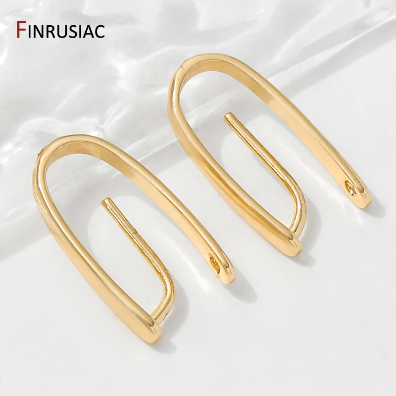 14/18K Gold Plated Brass Pendant Clip Pinch Bail Clasp Charm Connectors For DIY Necklace Jewelry Making Accessories 14/18K Gold Plated Brass Pendant Clip Pinch Bail Clasp Charm Connectors For DIY Necklace Jewelry Making Accessories