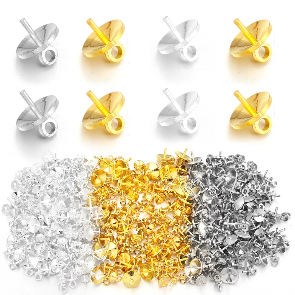 20-100Pcs/Lot Metal Charms Screw Eye Bails Beads End Caps Clasps Pins Connectors For DIY Pendant Jewelry Making Accessories 20-100Pcs/Lot Metal Charms Screw Eye Bails Beads End Caps Clasps Pins Connectors For DIY Pendant Jewelry Making Accessories