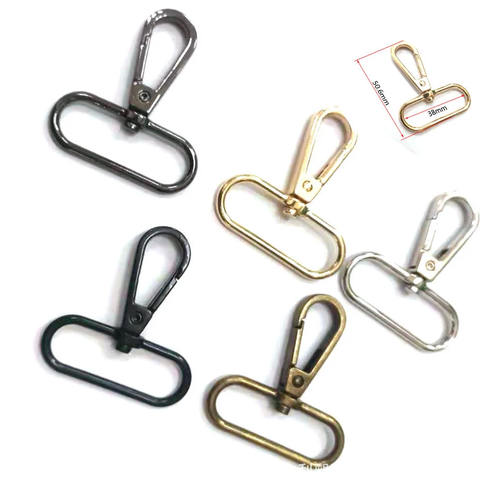 5pcs Metal Bags Strap Buckles Lobster Clasp Collar Carabiner Webbing Belt Swivel Snap Hooks DIY KeyChain Bag Part Accessories 5pcs Metal Bags Strap Buckles Lobster Clasp Collar Carabiner Webbing Belt Swivel Snap Hooks DIY KeyChain Bag Part Accessories
