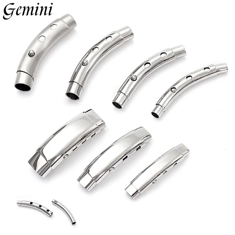 5Pcs Adjustable Stainless Steel Bayonet Clasps 3mm 4mm 5mm 6mm for DIY Leather Cord Bracelet Buckle Jewelry Making Supplies 5Pcs Adjustable Stainless Steel Bayonet Clasps 3mm 4mm 5mm 6mm for DIY Leather Cord Bracelet Buckle Jewelry Making Supplies