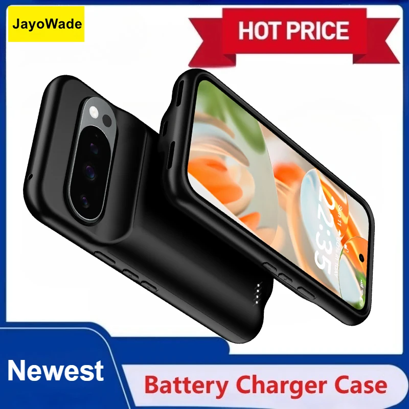 10000mah Battery Charger Case for Google Pixel 9 10 Pro XL 9A Power Bank Battery Charging Cover Batterie for Google Pixel 10 9