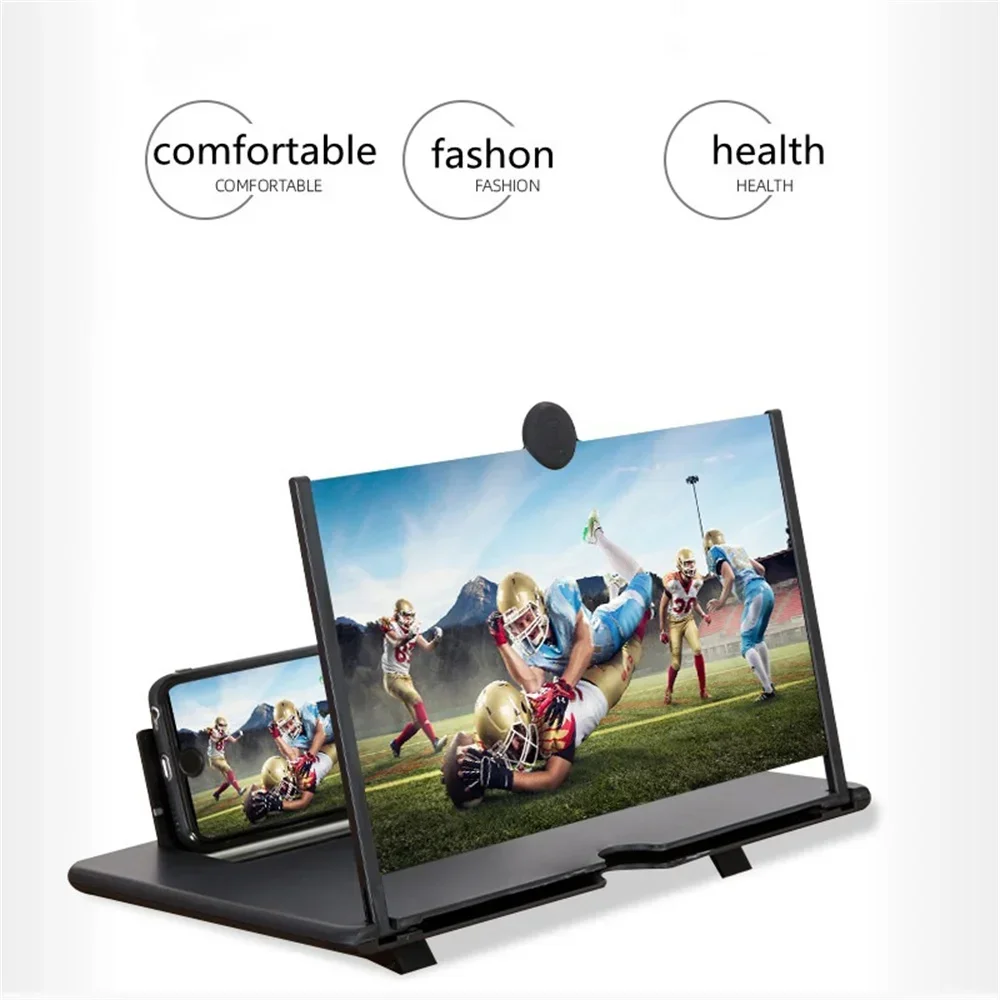 12/10 inch HD Mobile Phone Screen Video Magnifier Multi functional Screen Amplifier For Phone Holder Enlarged Screen Phone Stand 12/10 inch HD Mobile Phone Screen Video Magnifier Multi functional Screen Amplifier For Phone Holder Enlarged Screen Phone Stand