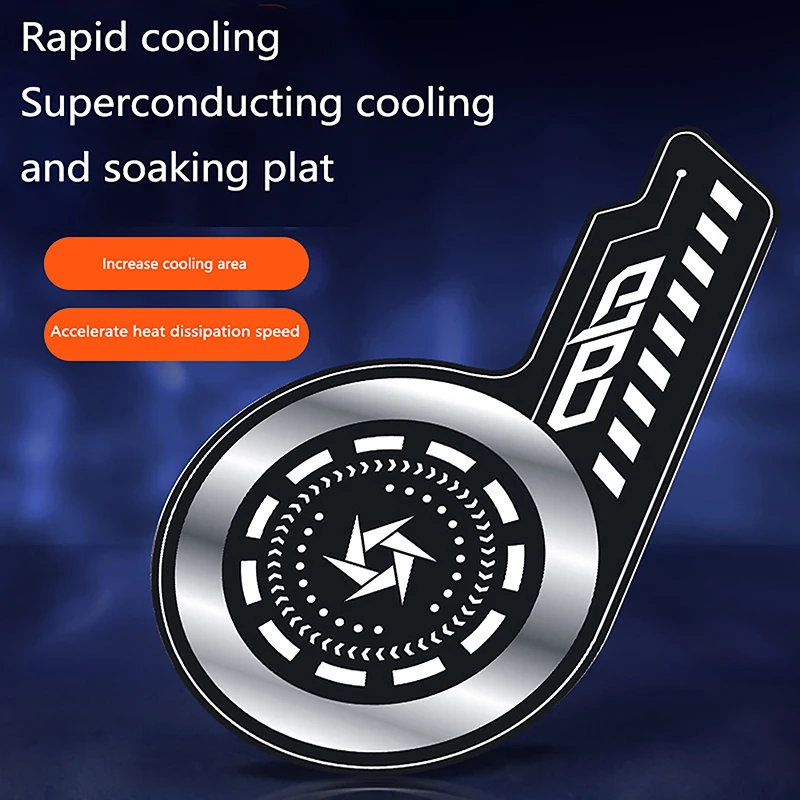 Cell Phone Cooler Plate Ultra-thin Radiator Heat Sink with Extended Cooling Area Radiating Sticker for Gaming Cooling Accessory Cell Phone Cooler Plate Ultra-thin Radiator Heat Sink with Extended Cooling Area Radiating Sticker for Gaming Cooling Accessory