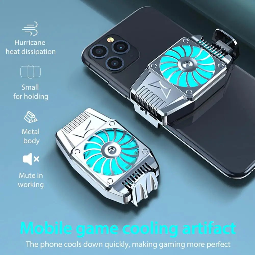 Universal Mini Mobile Phone Cooling Fan Radiator Turbo Hurricane Game Cooler Cell Phone Cool Heat Sink For IPhone/Samsung/Xiaomi Universal Mini Mobile Phone Cooling Fan Radiator Turbo Hurricane Game Cooler Cell Phone Cool Heat Sink For IPhone/Samsung/Xiaomi