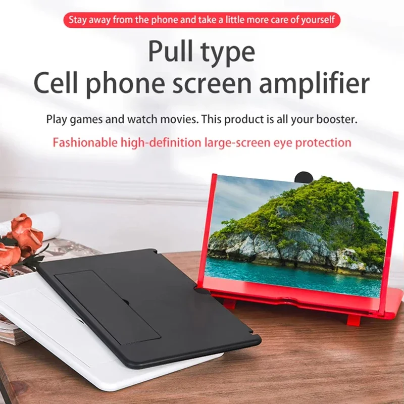 New Multi Functional 10/12 Inch Mobile Phone Amplifier High-definition Screen Magnifying Glass Anti Blue Light Eye Protection New Multi Functional 10/12 Inch Mobile Phone Amplifier High-definition Screen Magnifying Glass Anti Blue Light Eye Protection