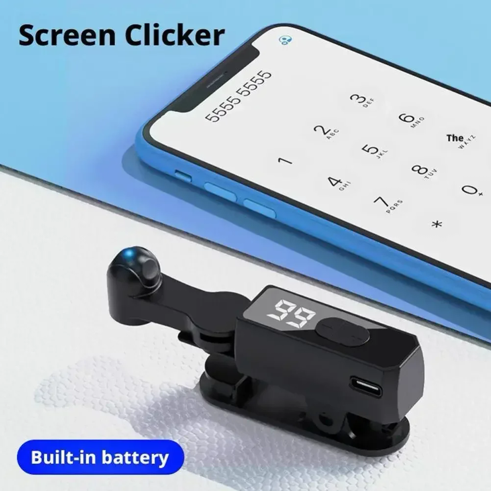 Hot Screen Auto Clicker Rechargeable For Smart Phone Video Live Streaming Multi Functional Auxiliary Screen Touch Clicker Hot Screen Auto Clicker Rechargeable For Smart Phone Video Live Streaming Multi Functional Auxiliary Screen Touch Clicker