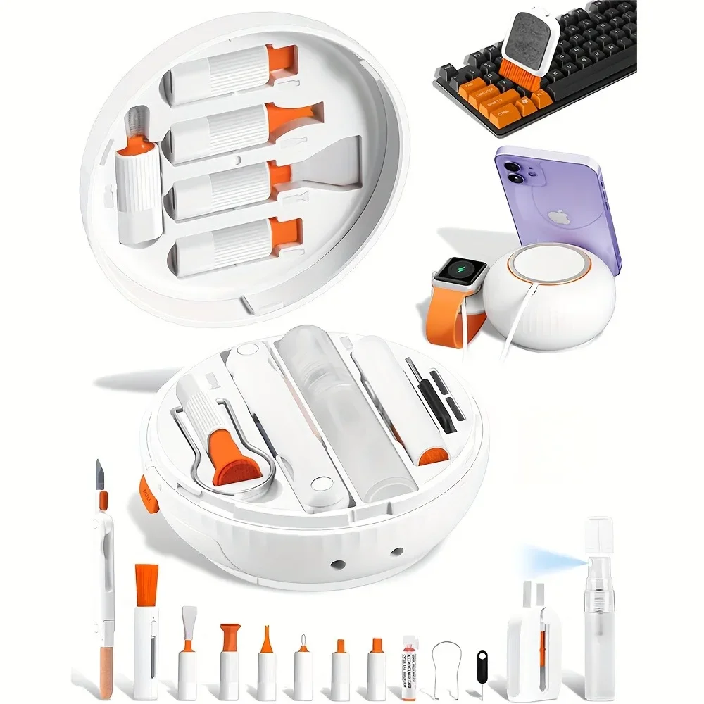 Cleaning brush for iPhone Airpods Phone slot charging port Earphone cleaning stick Laptop keyboard Digital camera lens wipe kit Cleaning brush for iPhone Airpods Phone slot charging port Earphone cleaning stick Laptop keyboard Digital camera lens wipe kit