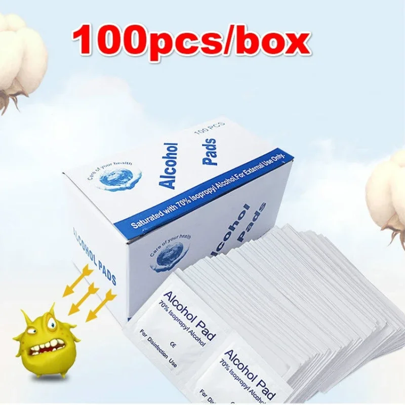 Portable Alcohol Swabs Individually Packaged Earring Disinfection Wiping Cleaning Swabs 70% Alcohol Mobile Phone Cleaning Swabs Portable Alcohol Swabs Individually Packaged Earring Disinfection Wiping Cleaning Swabs 70% Alcohol Mobile Phone Cleaning Swabs