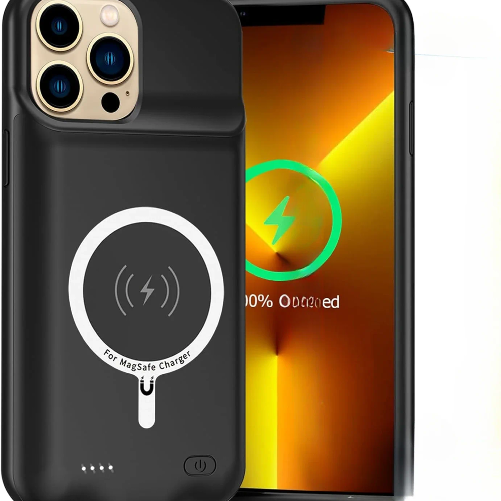 10000mAh Battery Charger Case For iPhone 13 Pro Wireless Charging Power Bank Magnetic Charging Cover For Magsafe Battery Pack 10000mAh Battery Charger Case For iPhone 13 Pro Wireless Charging Power Bank Magnetic Charging Cover For Magsafe Battery Pack