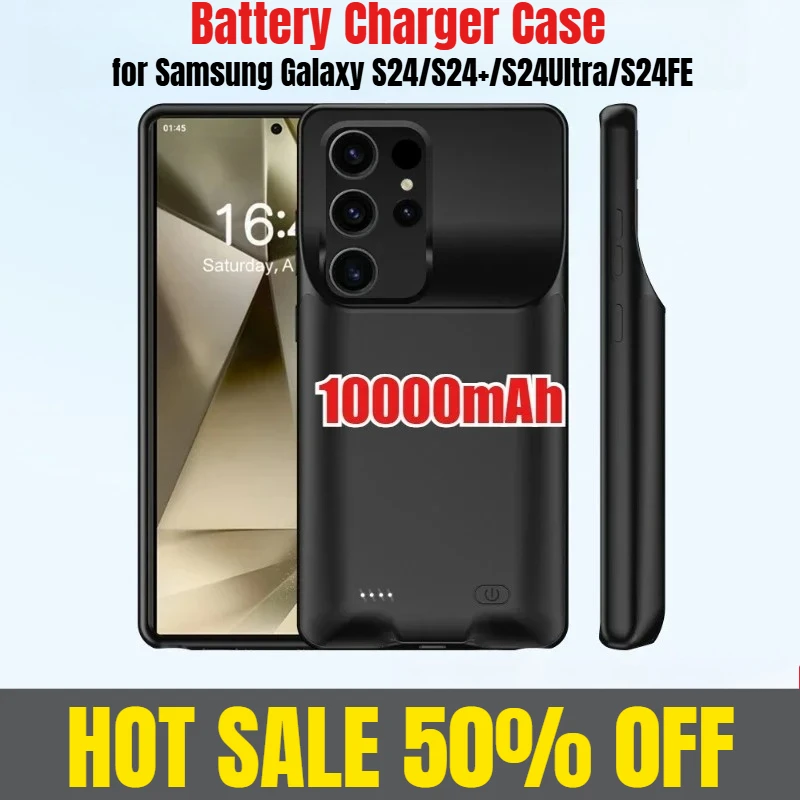 10000mAh Power Case for Samsung Galaxy S24/S24+/S24Ultra/S24FE Battery Charger Case 10000mAh Power Case for Samsung Galaxy S24/S24+/S24Ultra/S24FE Battery Charger Case