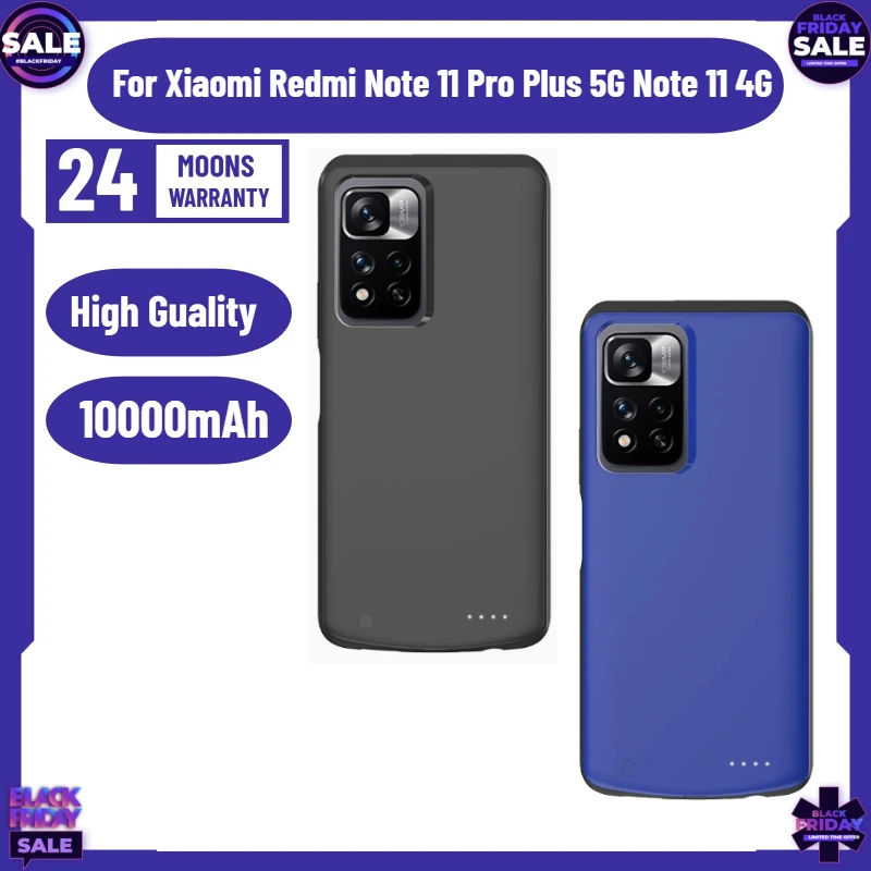 10000mAh Battery Case For Xiaomi Redmi Note 11 Pro Plus 5G Power Bank Cover for Redmi Note 11 4G Powerbank Case 10000mAh Battery Case For Xiaomi Redmi Note 11 Pro Plus 5G Power Bank Cover for Redmi Note 11 4G Powerbank Case
