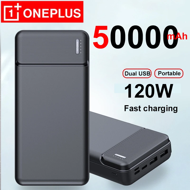OnePlus 50000mAh Power Bank Portable Charger External Battery PoverBank High Capacity Fast Charging Powerbank For iPhone Samsung OnePlus 50000mAh Power Bank Portable Charger External Battery PoverBank High Capacity Fast Charging Powerbank For iPhone Samsung