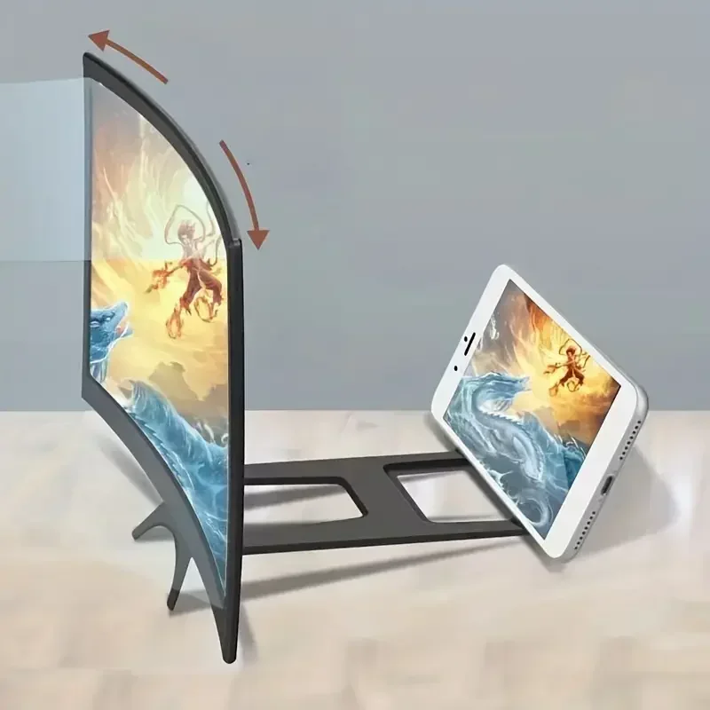 12 Inch Curved Phone Screen Magnifier | Universal Suction Cup Stand | Factory Dropshipping 12 Inch Curved Phone Screen Magnifier | Universal Suction Cup Stand | Factory Dropshipping