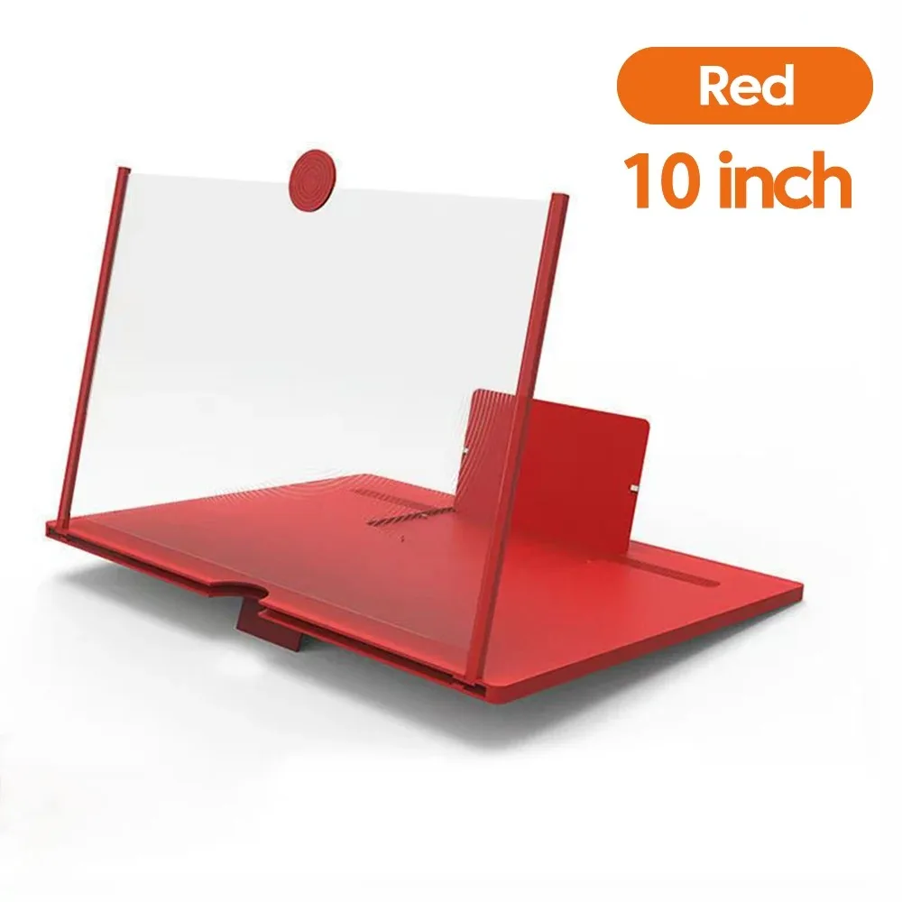 12/10Inch Cell Phone Screen Amplifier Mobile Phone Holder 2026 Phone HD Portable Phone Screen Video Magnifier Stand Bracket