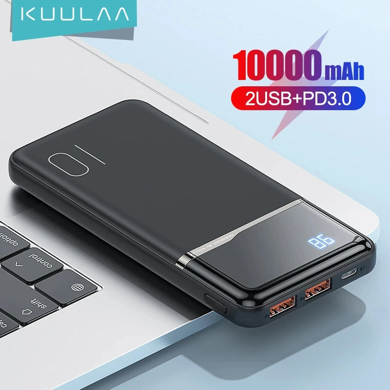 KUULAA Power Bank 10000mAh Portable Charging PowerBank 10000 mAh USB PoverBank External Battery Charger For iPhone 15 14 Xaiomi KUULAA Power Bank 10000mAh Portable Charging PowerBank 10000 mAh USB PoverBank External Battery Charger For iPhone 15 14 Xaiomi