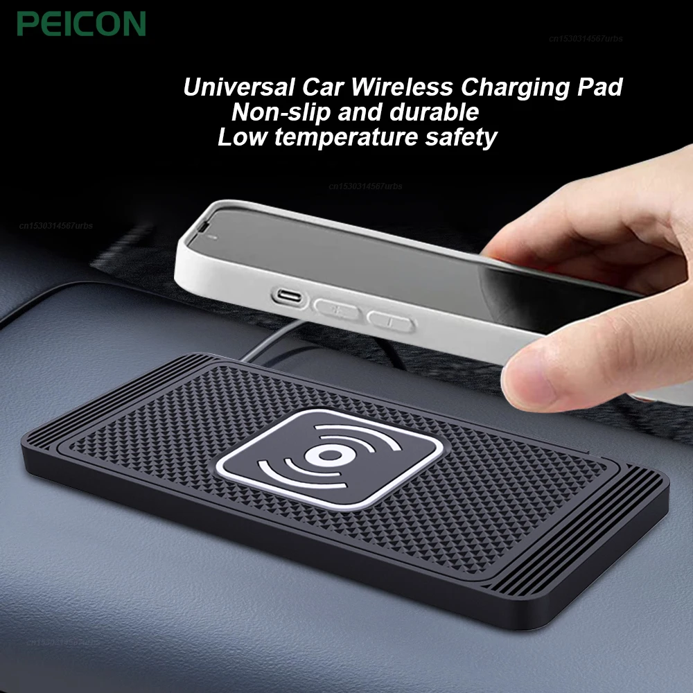 Car Wireless Charger for Iphone 16 15 15 Pro Max 14 13 12 X Samsung S24 S23 Wireless Car Charger Silicone Pad Stand Fast Charger Car Wireless Charger for Iphone 16 15 15 Pro Max 14 13 12 X Samsung S24 S23 Wireless Car Charger Silicone Pad Stand Fast Charger